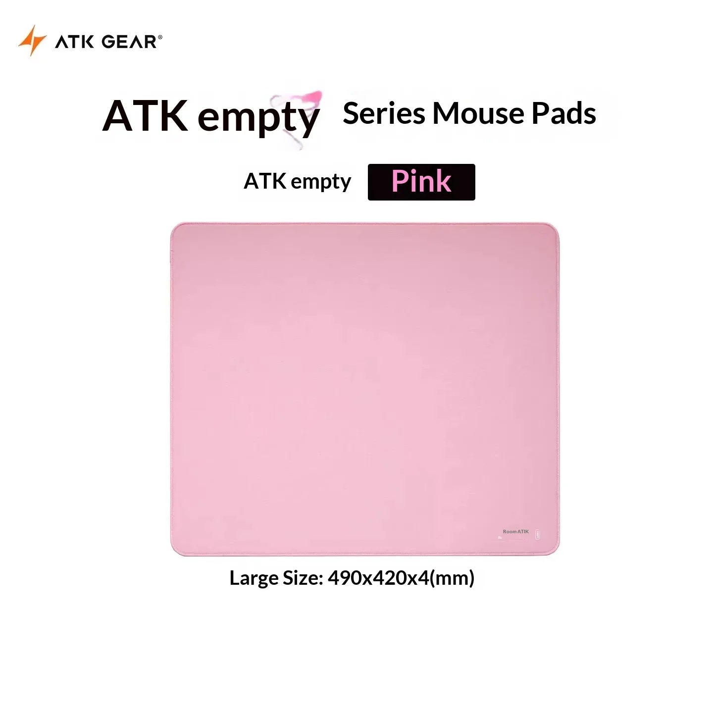 Pc Gaming Pink - Большой игровой коврик для мыши ATK