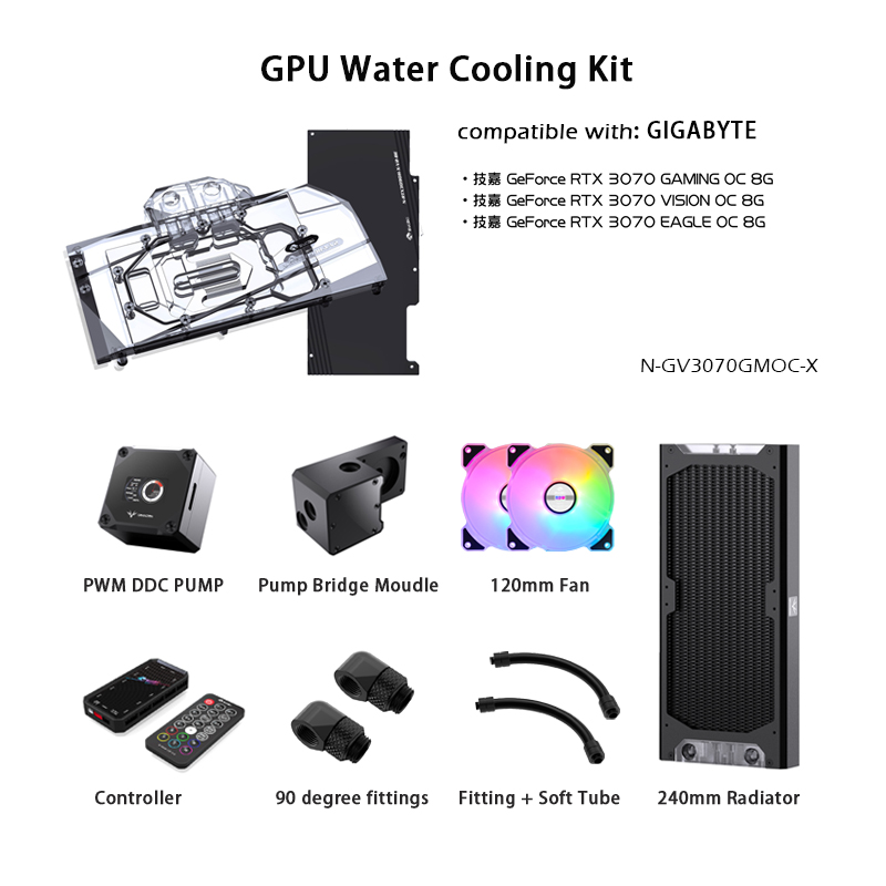 Pc Water Cooling - Комплект водяного охлаждения Gold Seller Granzon