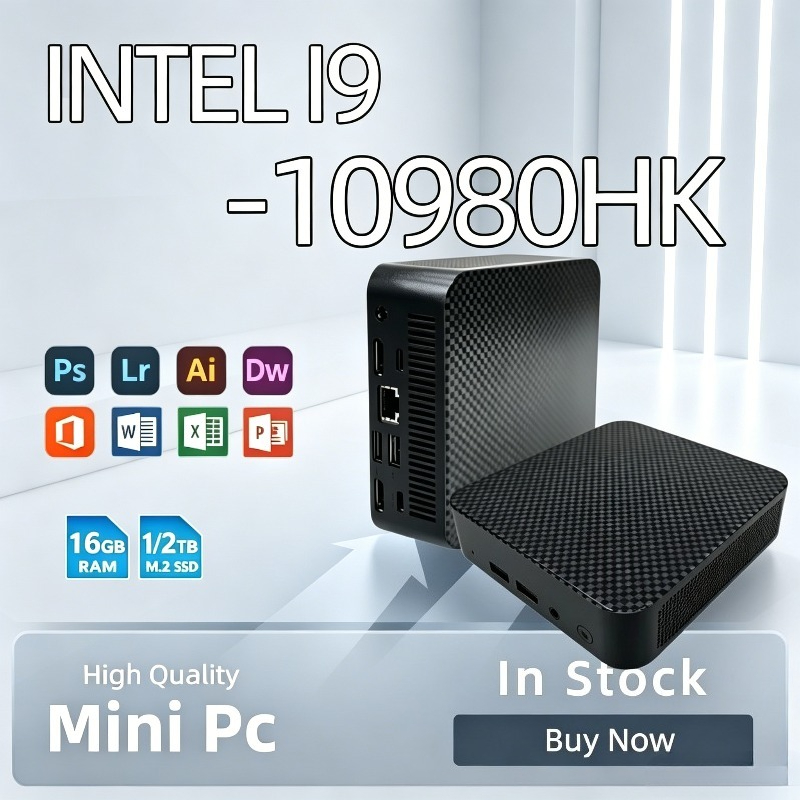 Pc Gaming Intel - Высокопроизводительный мини-ПК Intel Core i9-10980HK, 16